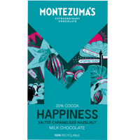 giant 300g happiness bar, green with M logo with hazelnuts a swan and a cow