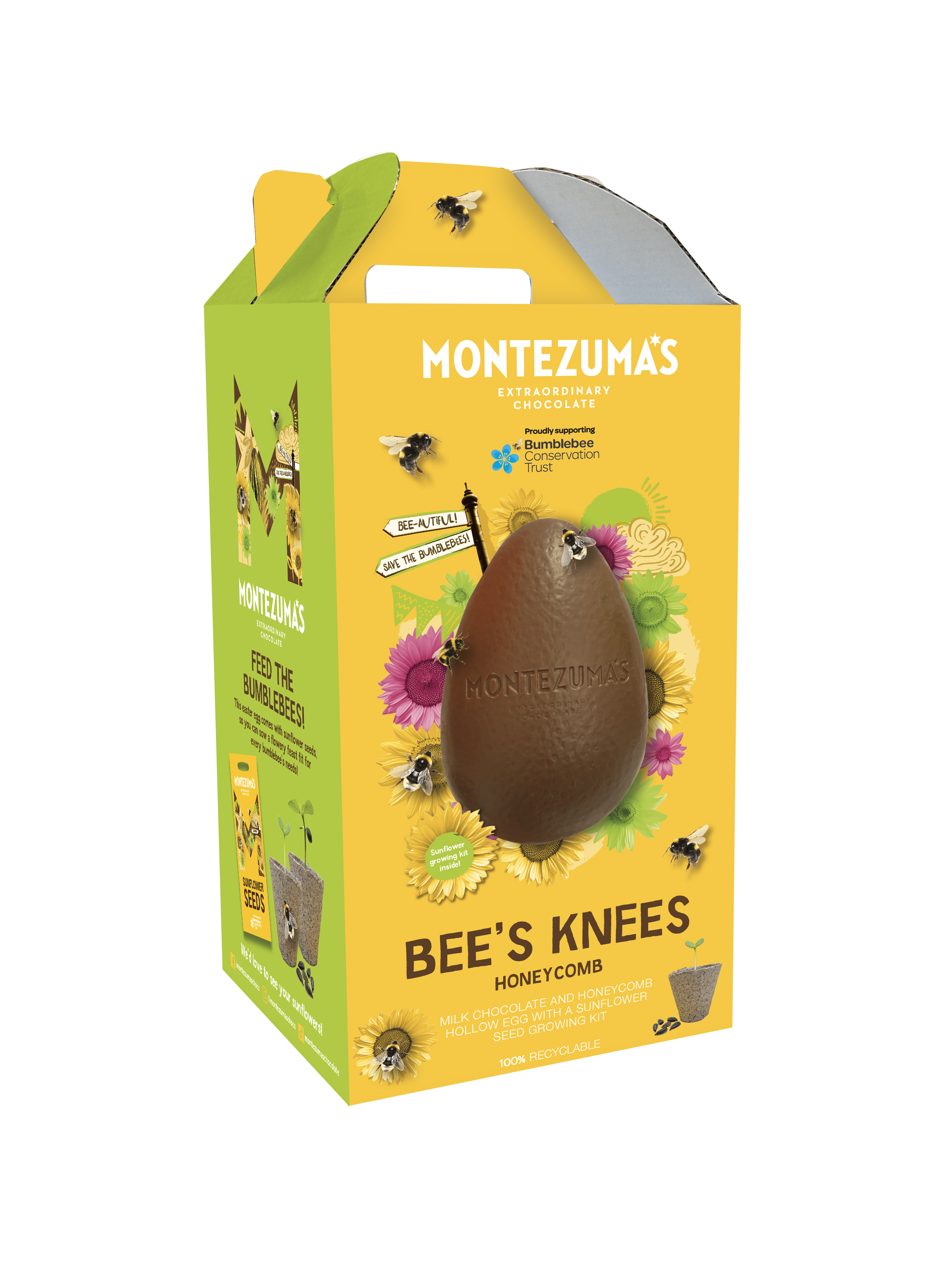 Bee's Knees Honeycomb Milk Chocolate Egg