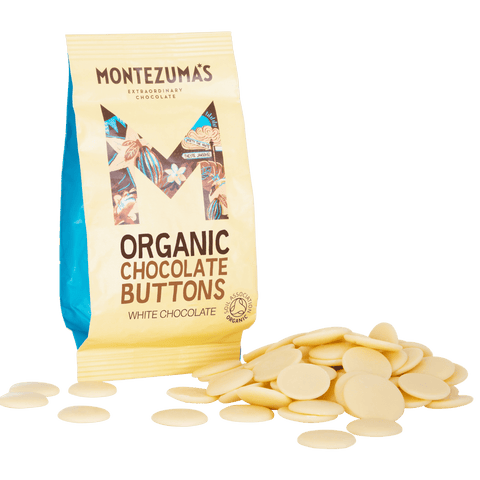 Organic White Chocolate Buttons - 120g