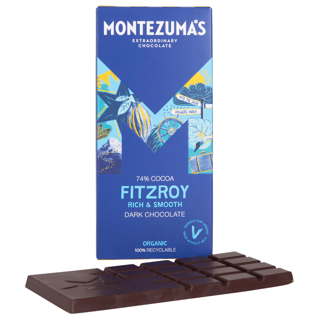 Fitzroy - 74% Dark Chocolate – Montezuma's Chocolate