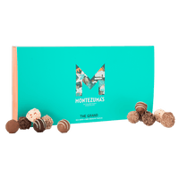 best selling mixed chocolate truffles in a green box