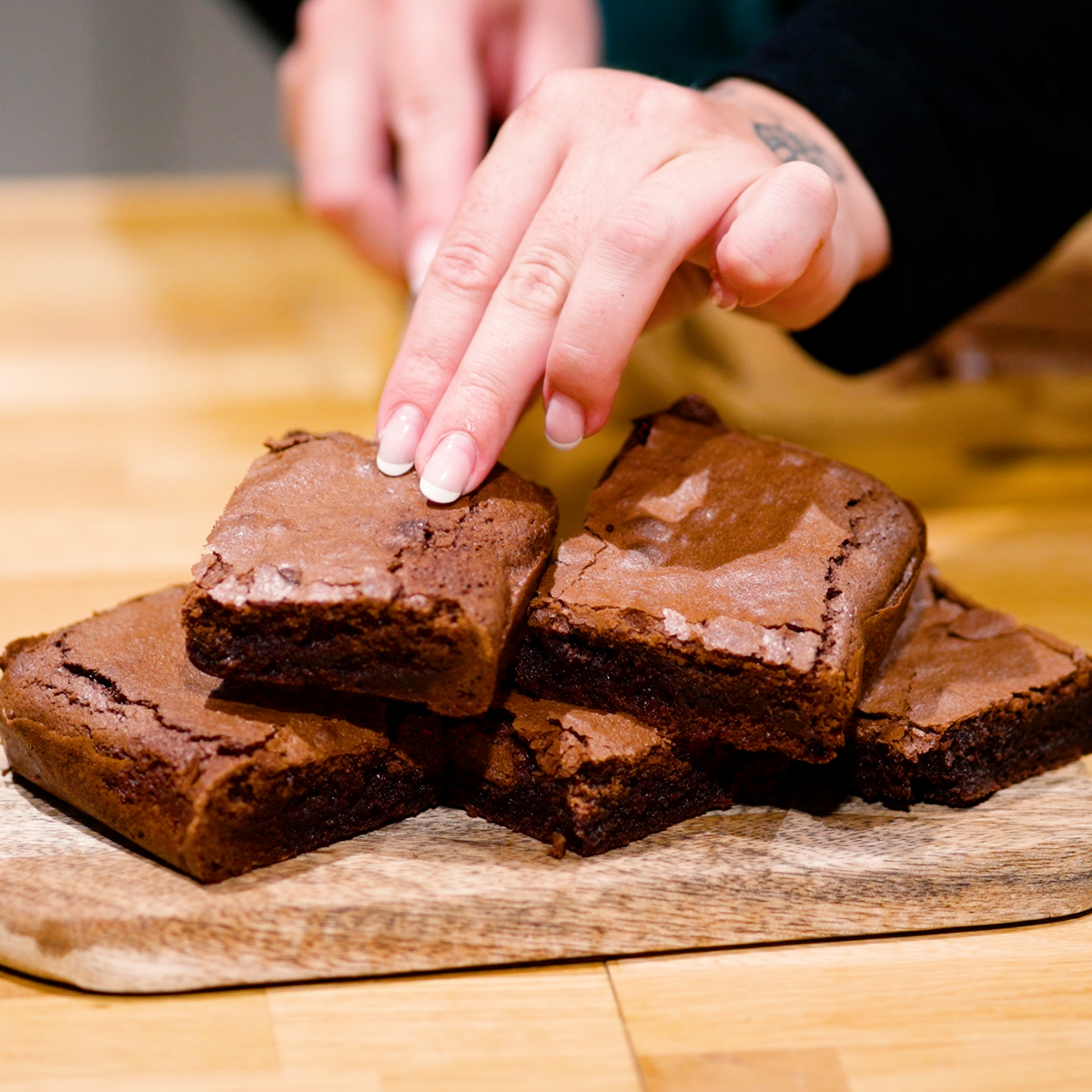Bake Along with Bake Off: Deep, Dark & Delicious Fitzroy Brownies