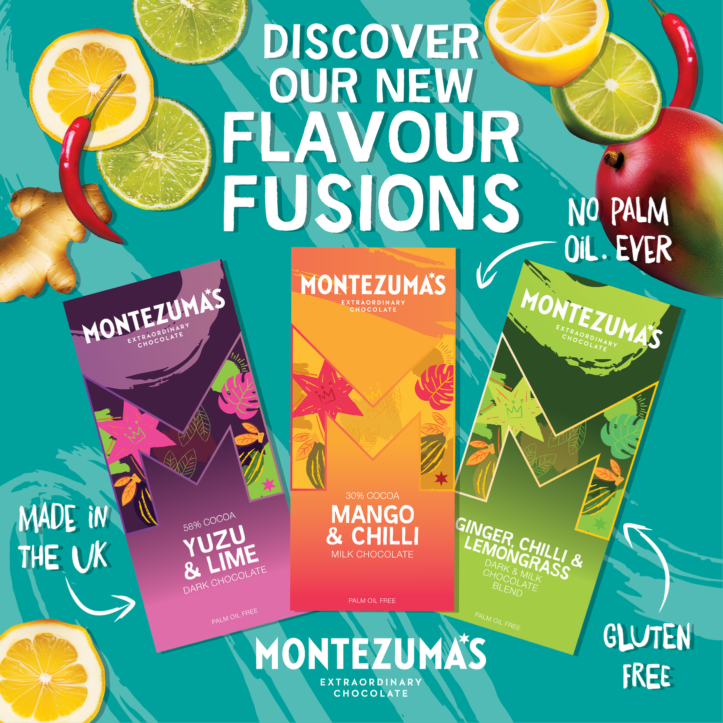 Flavour Fusion: Our Bold New Chocolate Bar Collection