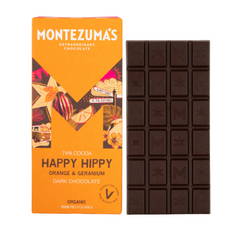 Happy Hippy - Dark Chocolate with Orange & Geranium