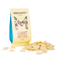 Organic White Chocolate Giant Buttons