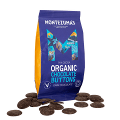 Organic 74% Dark Chocolate Buttons - 120g