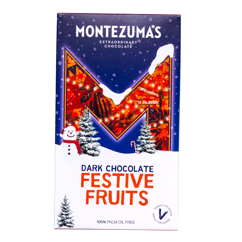 Dark Chocolate Festive Fruits Bar | 300g