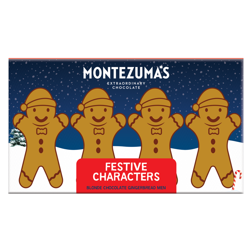 Blonde Chocolate Gingerbread Men Characters