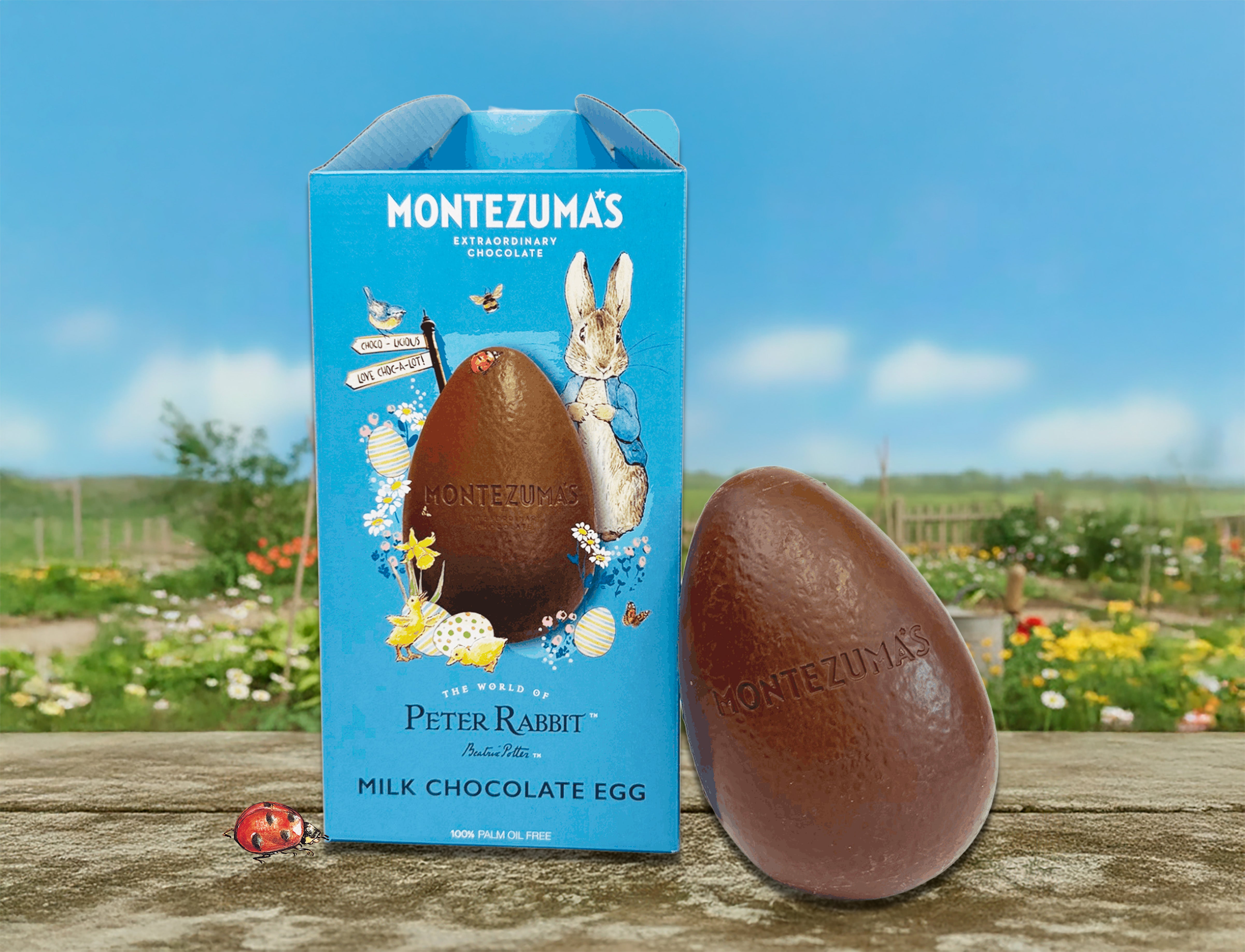 Peter Rabbit Milk Chocolate Egg – Montezuma's Chocolate