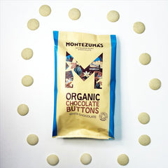 Organic White Chocolate Buttons - 120g