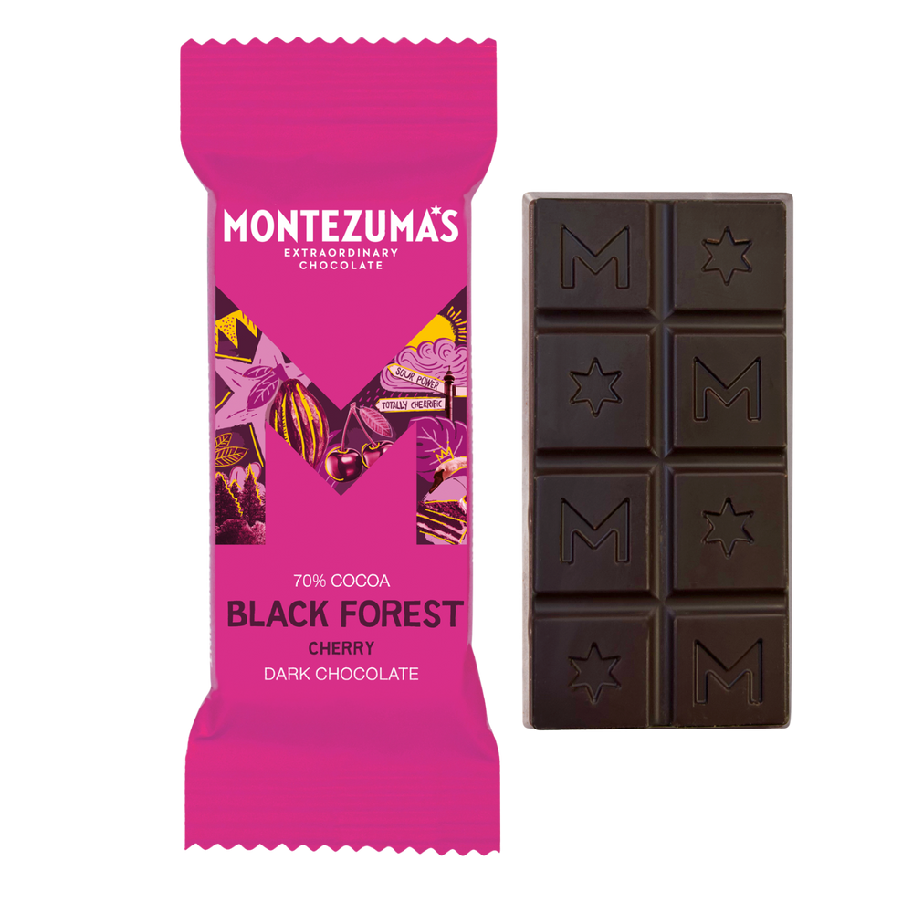 Black Forest  - Dark Chocolate with Cherry Mini Bar - 25g