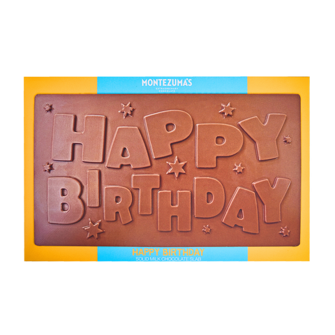Happy Birthday Chocolate Slab