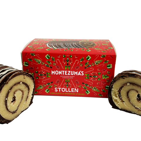 Chocolate Marzipan Stollen