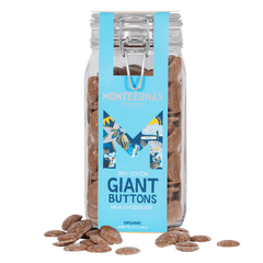 Organic Milk Chocolate Giant 900g Button Jar