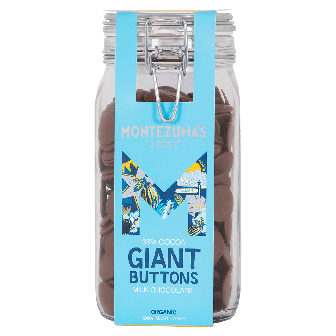 Chocolate Buttons: White, Dark & Milk - Montezuma's β Montezuma's Chocolate