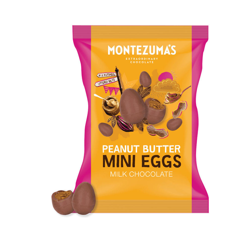 Peanut Butter Mini Eggs - Milk Chocolate