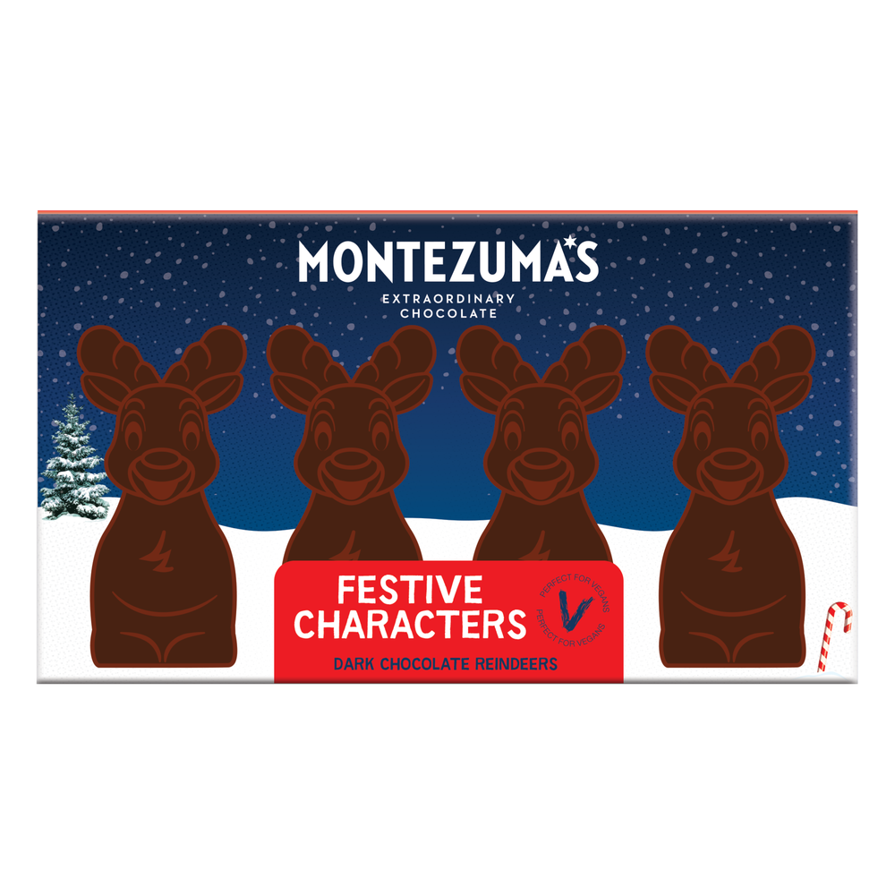 Dark Chocolate Reindeer Characters