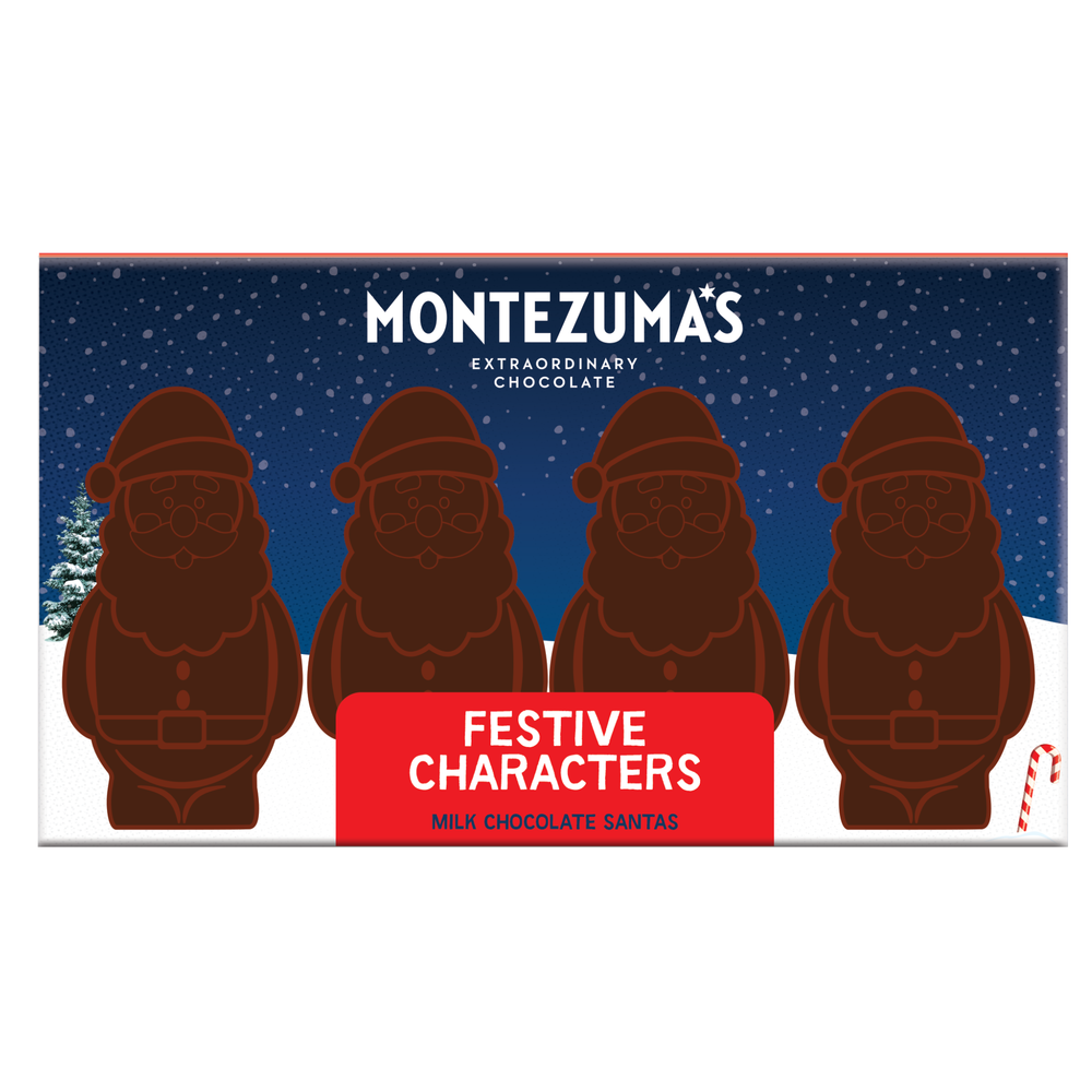 Milk Chocolate Santa Characters