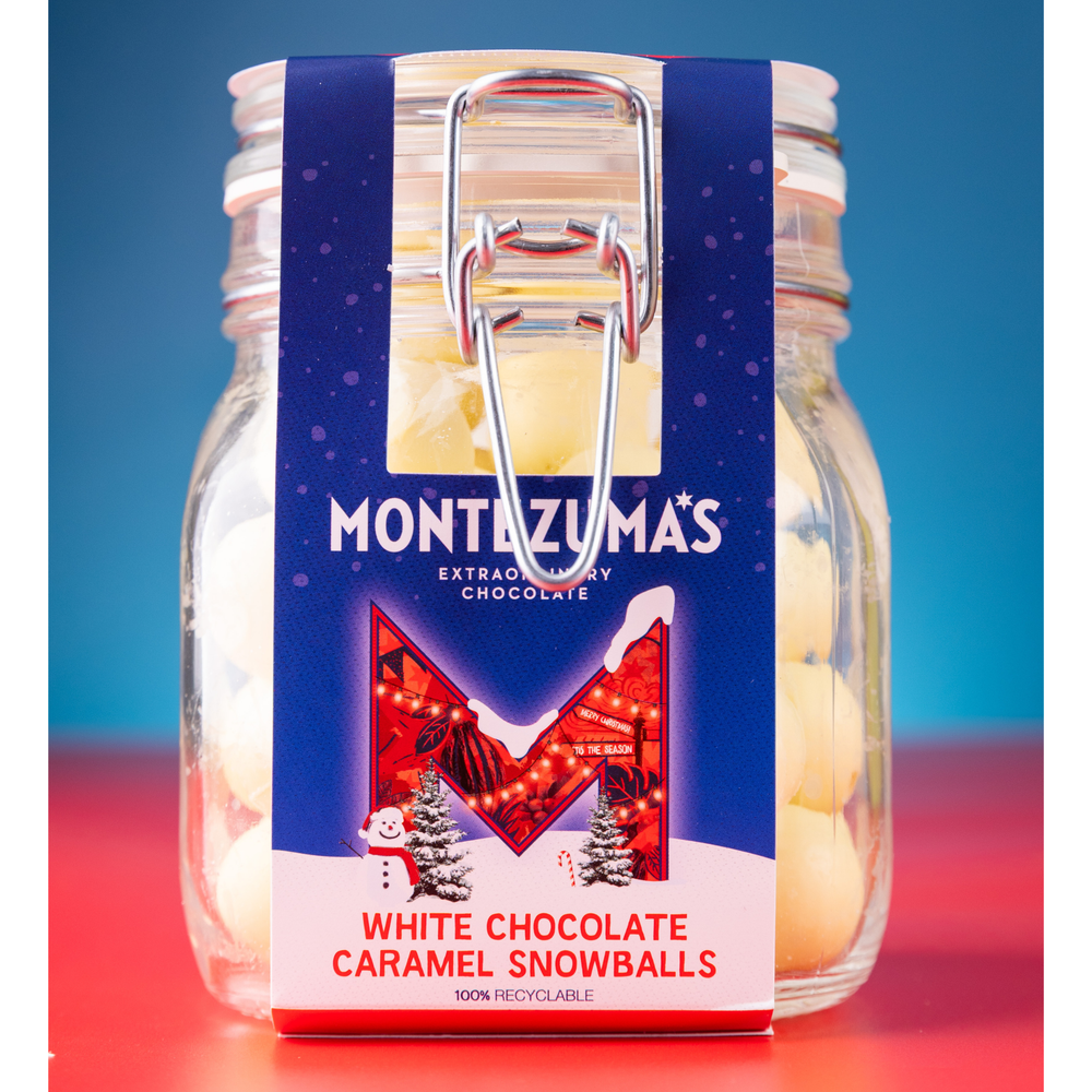 White Chocolate Caramel Snowballs | 450g Jar