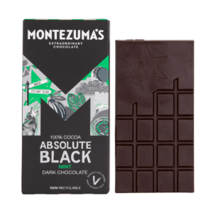 100% Cocoa Absolute Black with mint