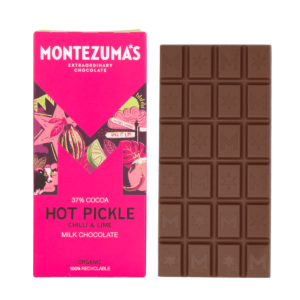 milk chocolate chilli & lime in pink carton
