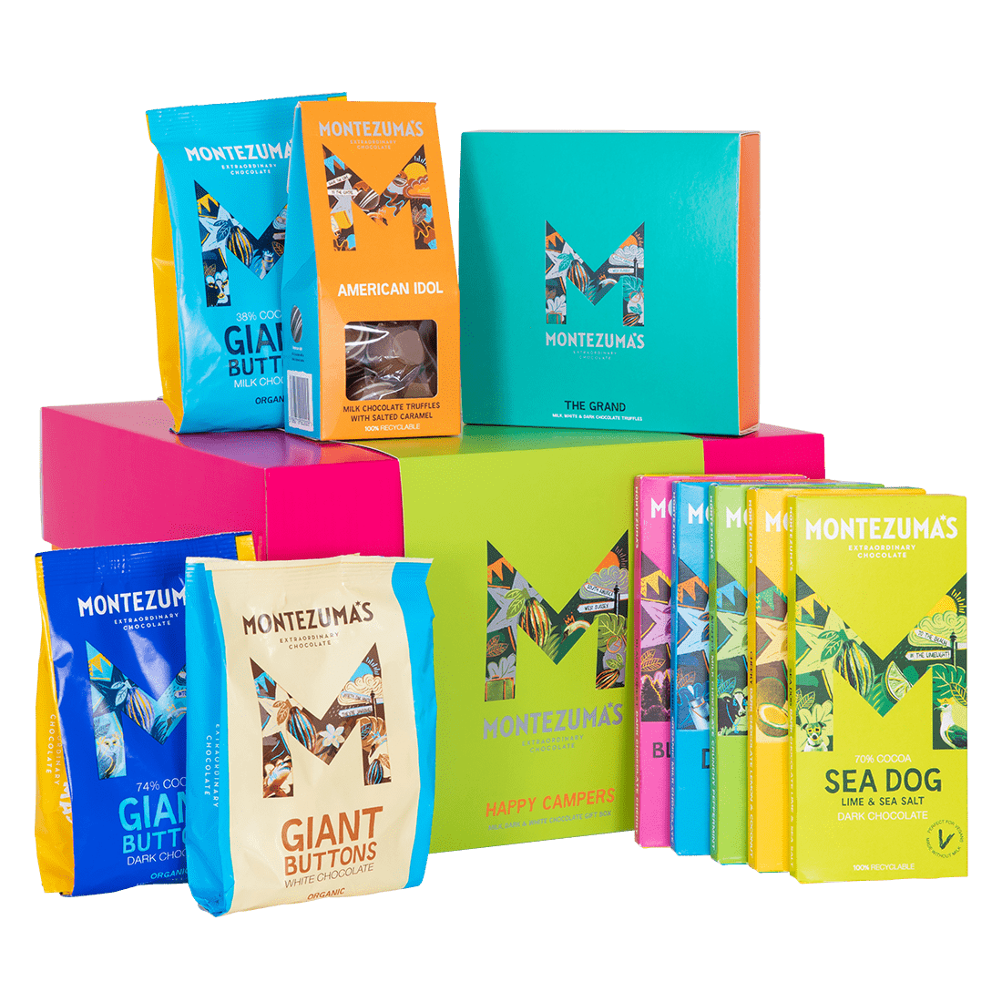 Happy Campers Chocolate Gift Box